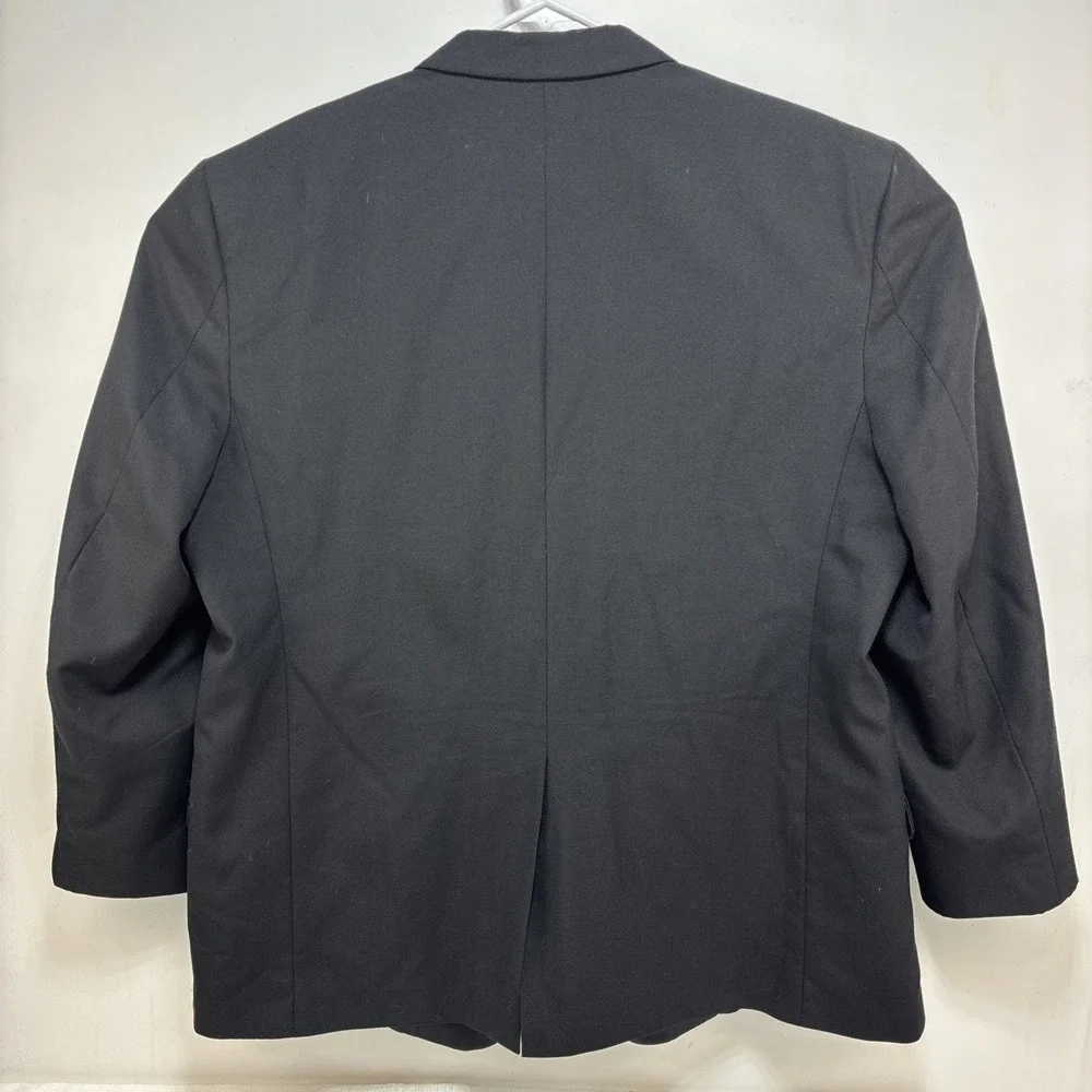 Mens Black Tuxedo Suit Jacket Size 50R Formal Blazer USA Made‎
